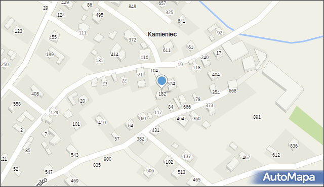 Świniarsko, Świniarsko, 182, mapa Świniarsko