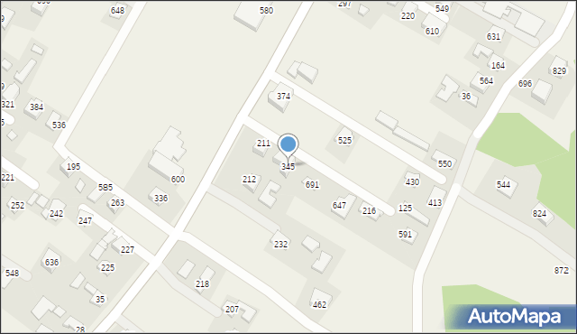 Świniarsko, Świniarsko, 345, mapa Świniarsko