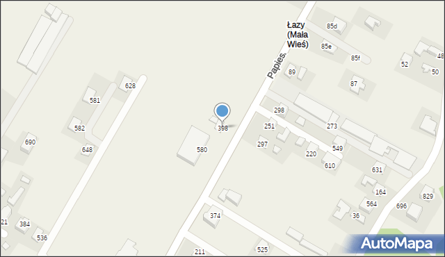 Świniarsko, Świniarsko, 398, mapa Świniarsko