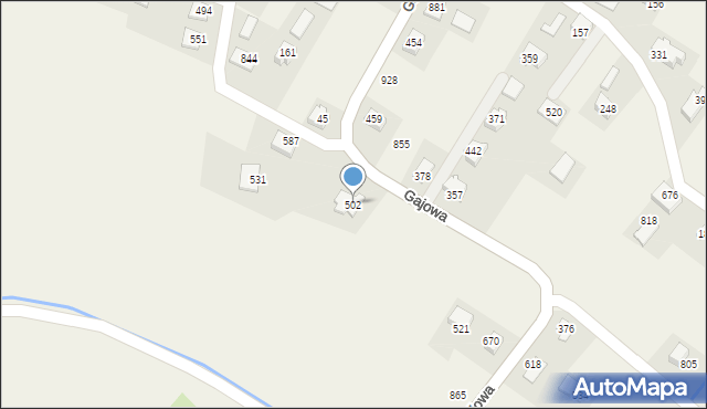 Świniarsko, Świniarsko, 502, mapa Świniarsko