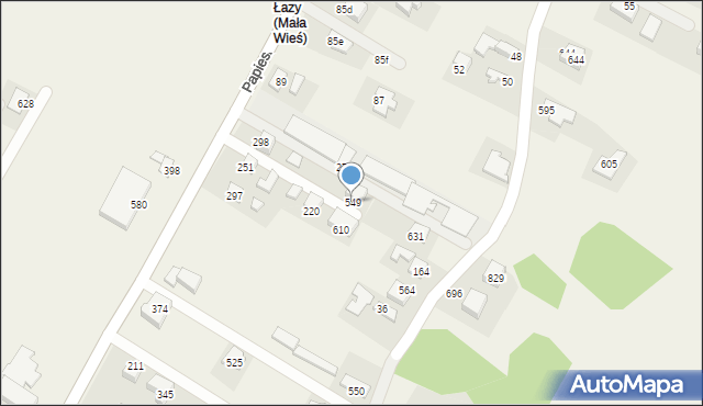 Świniarsko, Świniarsko, 549, mapa Świniarsko