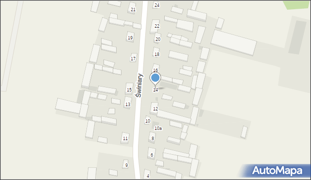 Świniary, Świniary, 14, mapa Świniary