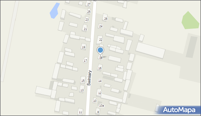 Świniary, Świniary, 18, mapa Świniary