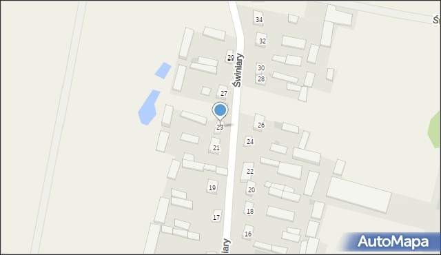 Świniary, Świniary, 23, mapa Świniary