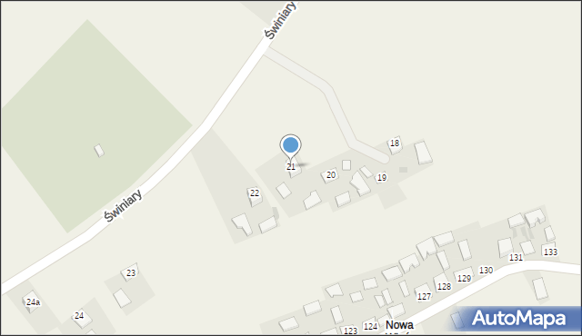 Świniary, Świniary, 21, mapa Świniary