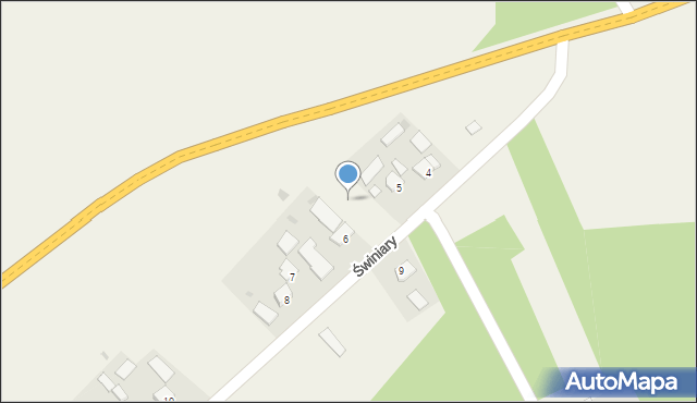Świniary, Świniary, 5a, mapa Świniary