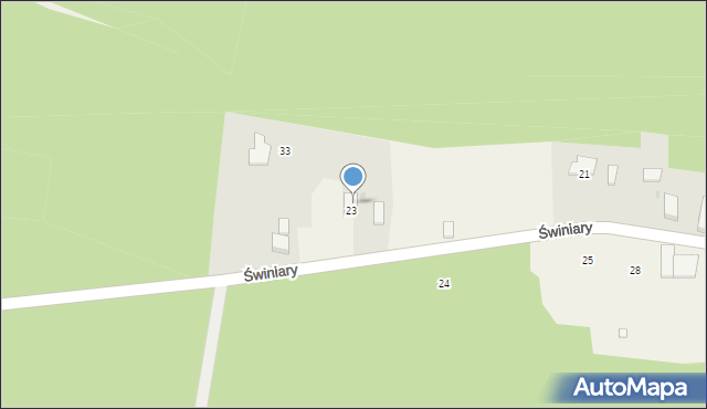 Świniary, Świniary, 26, mapa Świniary
