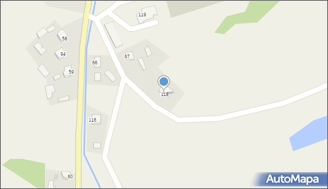 Świniary Nowe, Świniary Nowe, 118, mapa Świniary Nowe