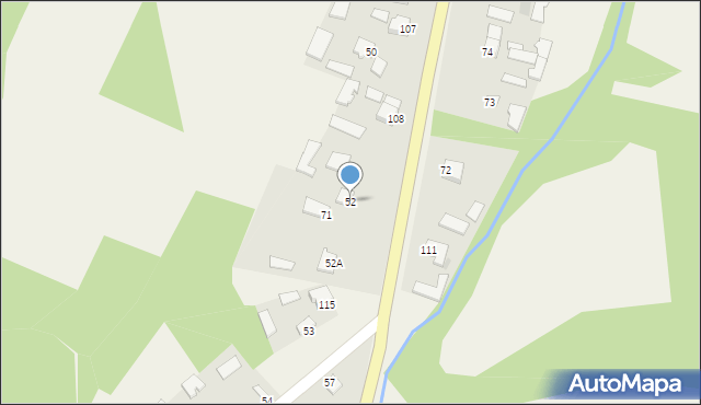 Świniary Nowe, Świniary Nowe, 52, mapa Świniary Nowe