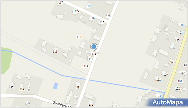 Świniary Stare, Świniary Stare, 114, mapa Świniary Stare