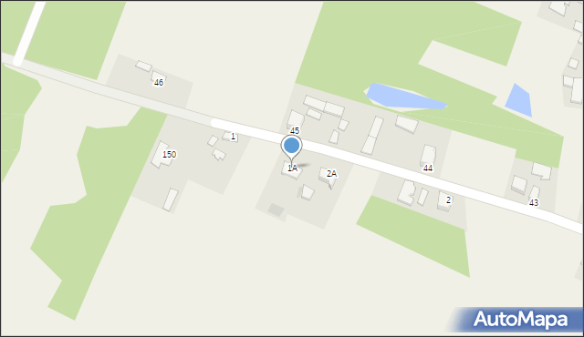 Świniary Stare, Świniary Stare, 1A, mapa Świniary Stare