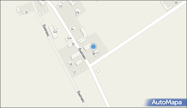 Świniec, Świniec, 38, mapa Świniec