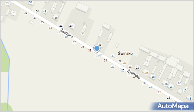 Świńsko, Świńsko, 31, mapa Świńsko