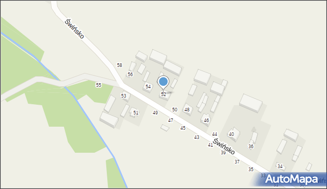 Świńsko, Świńsko, 52, mapa Świńsko