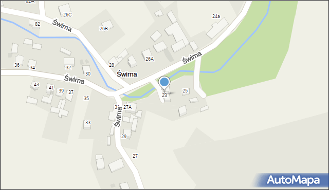 Świrna, Świrna, 26, mapa Świrna