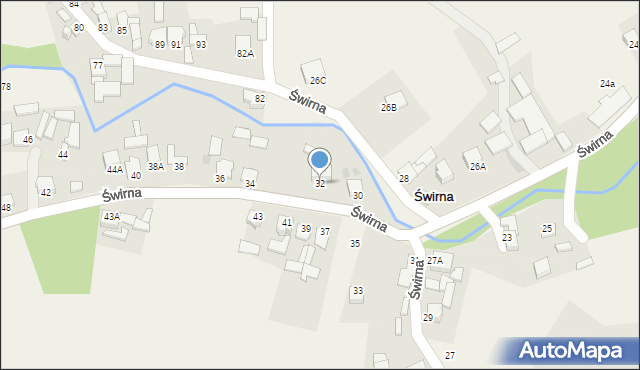 Świrna, Świrna, 32, mapa Świrna