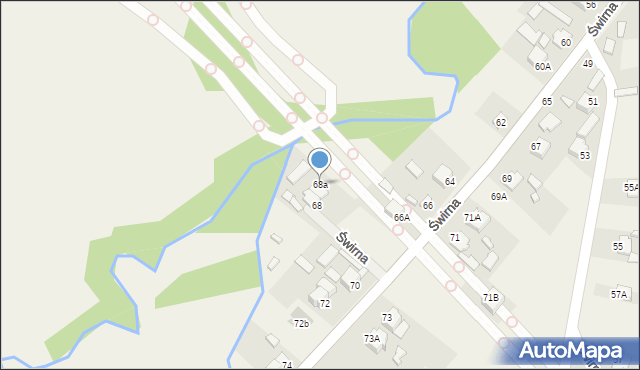 Świrna, Świrna, 68a, mapa Świrna