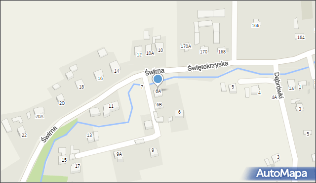 Świrna, Świrna, 6A, mapa Świrna