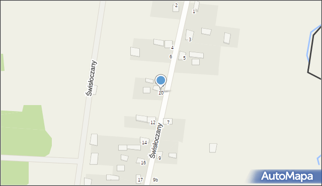 Świsłoczany, Świsłoczany, 10, mapa Świsłoczany