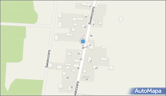 Świsłoczany, Świsłoczany, 18, mapa Świsłoczany