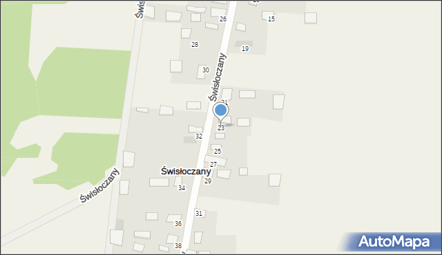Świsłoczany, Świsłoczany, 23, mapa Świsłoczany