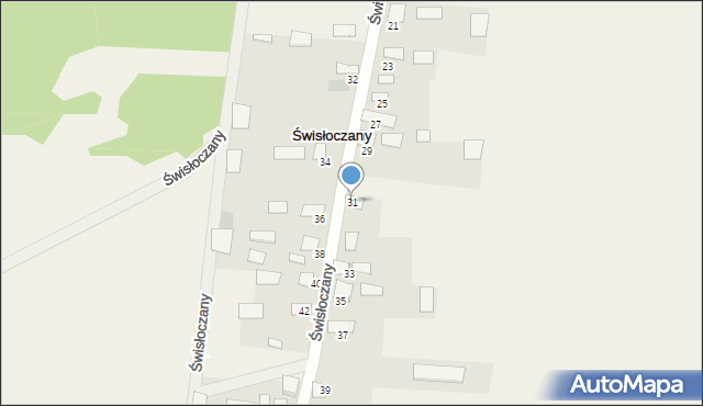 Świsłoczany, Świsłoczany, 31, mapa Świsłoczany