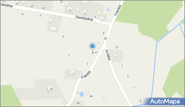 Swoboda, Swoboda, 5, mapa Swoboda
