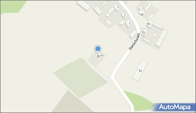Swochowo, Swochowo, 2A, mapa Swochowo