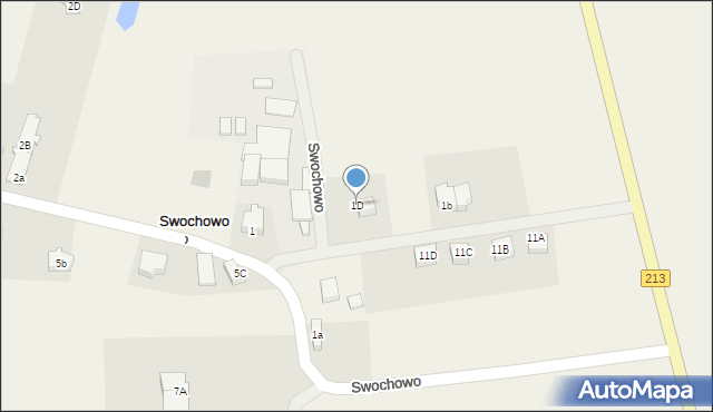 Swochowo, Swochowo, 1D, mapa Swochowo