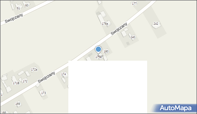 Swojczany, Swojczany, 175a, mapa Swojczany