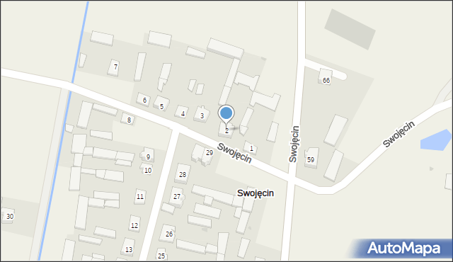 Swojęcin, Swojęcin, 2, mapa Swojęcin