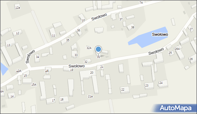 Swołowo, Swołowo, 31, mapa Swołowo