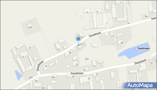 Swołowo, Swołowo, 36, mapa Swołowo