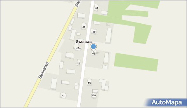 Sworawa, Sworawa, 49, mapa Sworawa