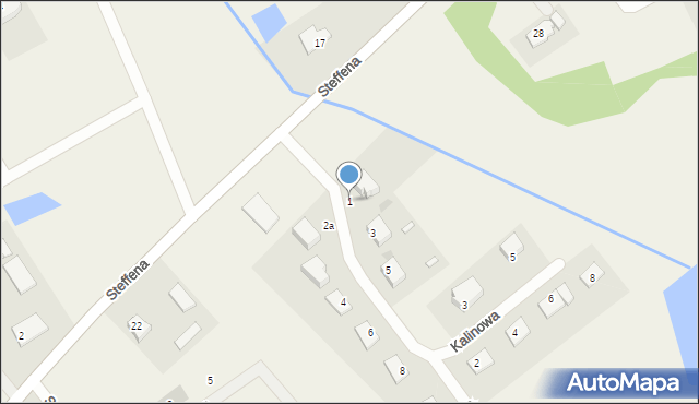 Sząbruk, Świerkowa, 1, mapa Sząbruk