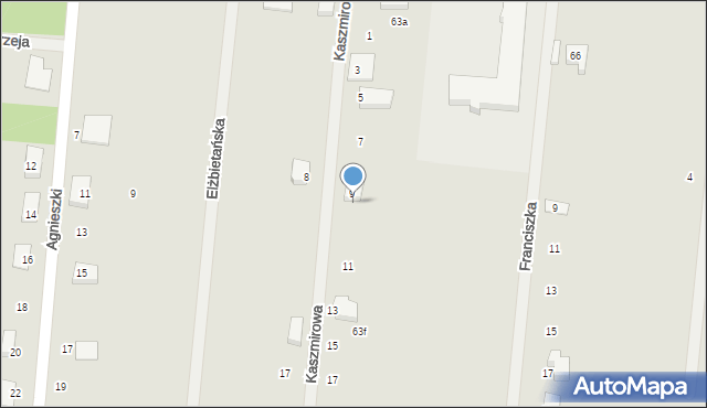 Szczecin, Świętochowskiego Aleksandra, 63d, mapa Szczecina