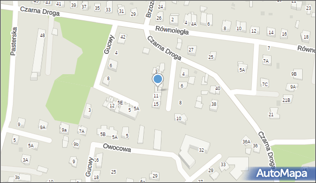 Tarnów, św. Brata Alberta, 9, mapa Tarnów
