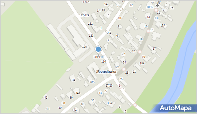 Tomaszów Mazowiecki, św. Antoniego, 116-118, mapa Tomaszów Mazowiecki