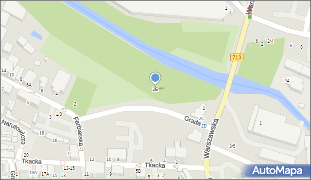 Tomaszów Mazowiecki, św. Antoniego, 2E, mapa Tomaszów Mazowiecki