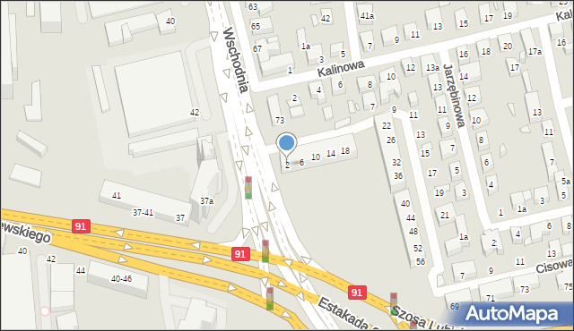 Toruń, Świerkowa, 2, mapa Torunia