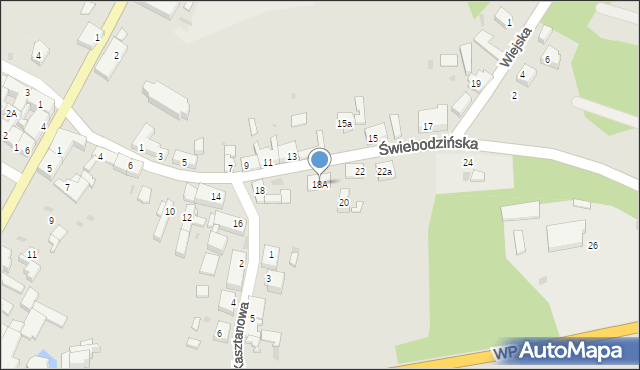 Torzym, Świebodzińska, 18A, mapa Torzym