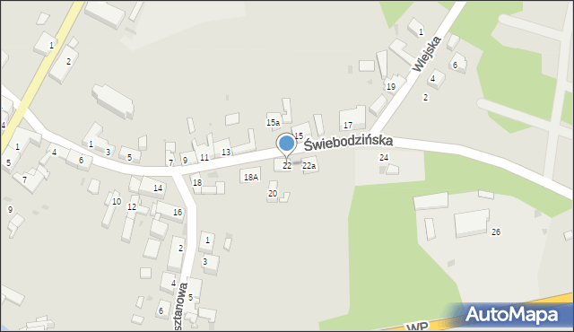 Torzym, Świebodzińska, 22, mapa Torzym