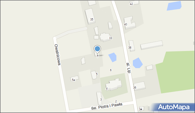 Trutnowy, św. Piotra i Pawła, 7, mapa Trutnowy