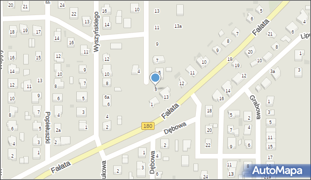 Trzcianka, św. Wojciecha, 3, mapa Trzcianka