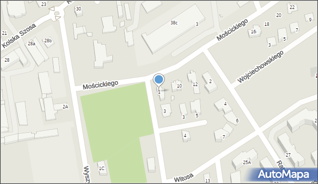 Turek, św. Barbary, 1, mapa Turka