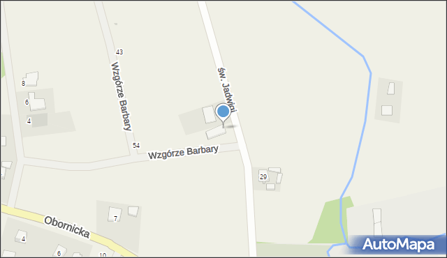 Wilczyn, św. Jadwigi, 7, mapa Wilczyn