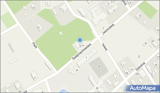 Wilkowice, Święciechowska, 2, mapa Wilkowice