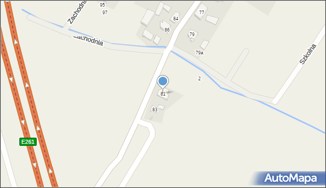 Wilkowice, Święciechowska, 81, mapa Wilkowice