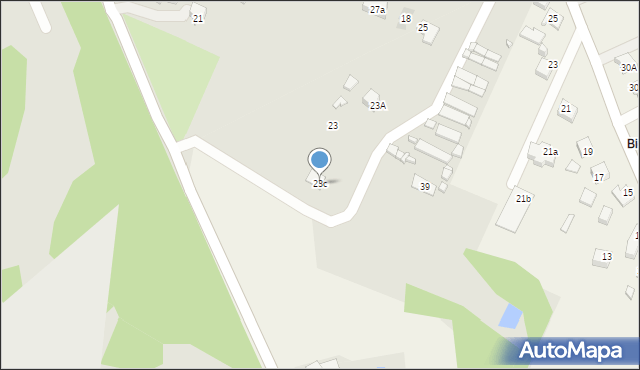 Wodzisław Śląski, św. Wawrzyńca, 23c, mapa Wodzisławia Śląskiego