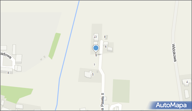 Wojska, św. Jana Pawła II, 9, mapa Wojska